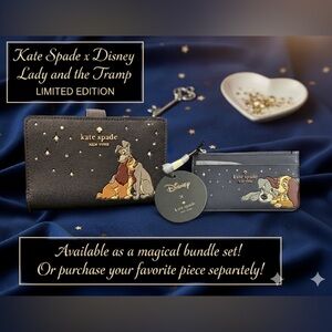 Kate Spade xDisney Magical Lady and the Tramp *Limited Edition”Bundle